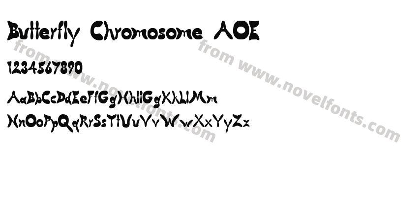 Butterfly Chromosome AOEPreview