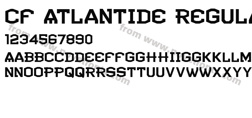 CF Atlantide RegularPreview