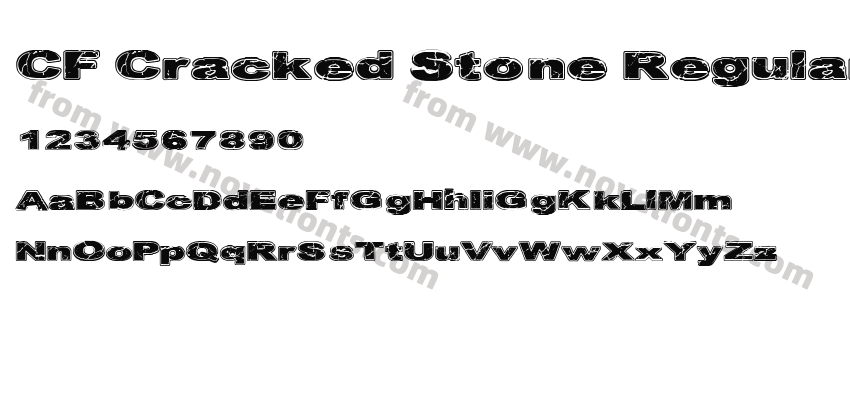 CF Cracked Stone RegularPreview