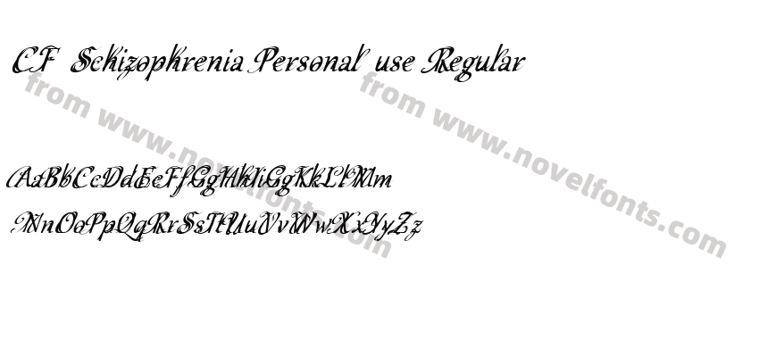 CF Schizophrenia Personal use RegularPreview