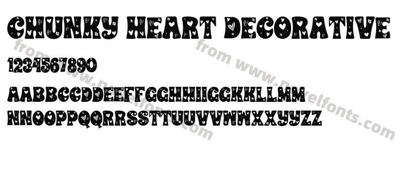 CHUNKY HEART DECORATIVEPreview