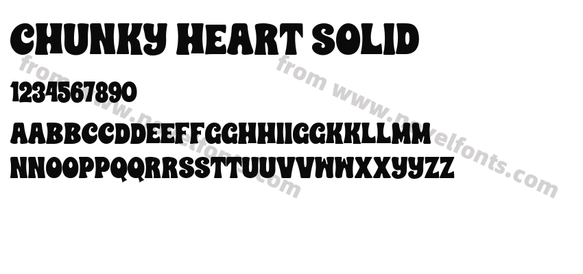 CHUNKY HEART SOLIDPreview