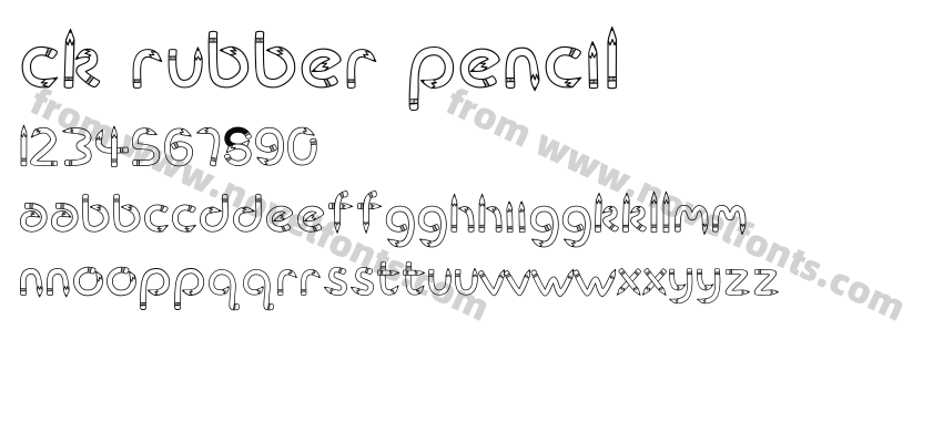 CK Rubber PencilPreview