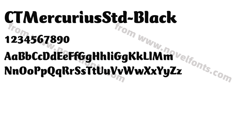 CTMercuriusStd-BlackPreview