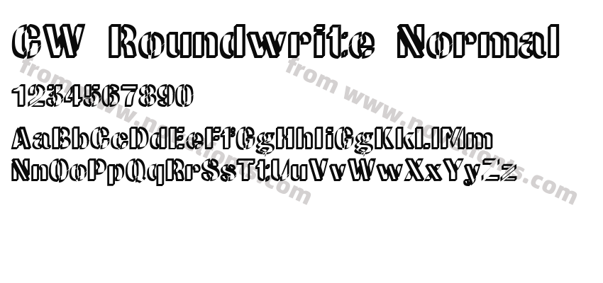 CW Roundwrite NormalPreview