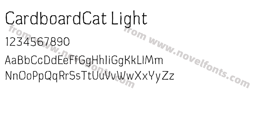 CardboardCat LightPreview