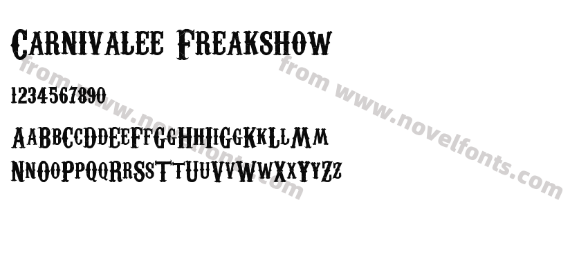 Carnivalee FreakshowPreview