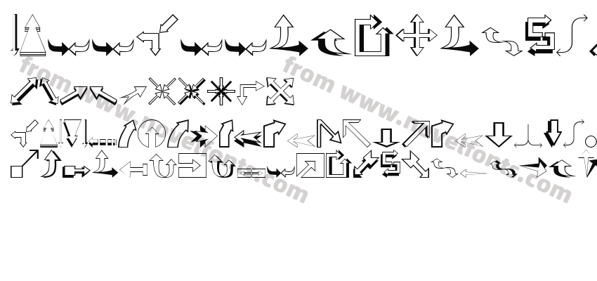 Carr Arrows (outline)Preview