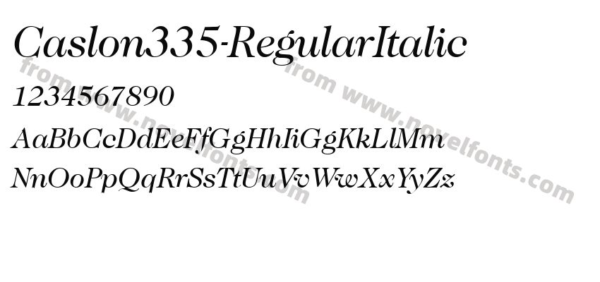 Caslon335-RegularItalicPreview