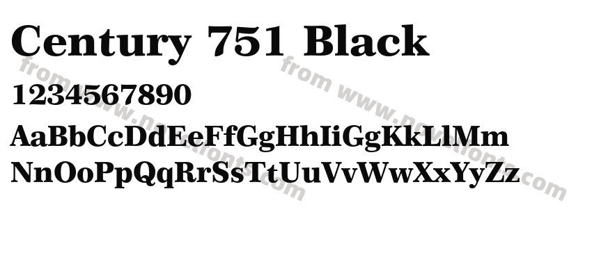 Century 751 BlackPreview