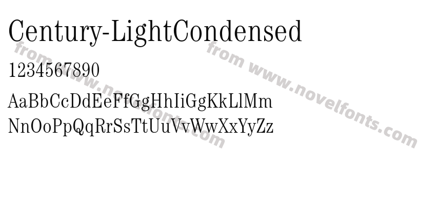 Century-LightCondensedPreview