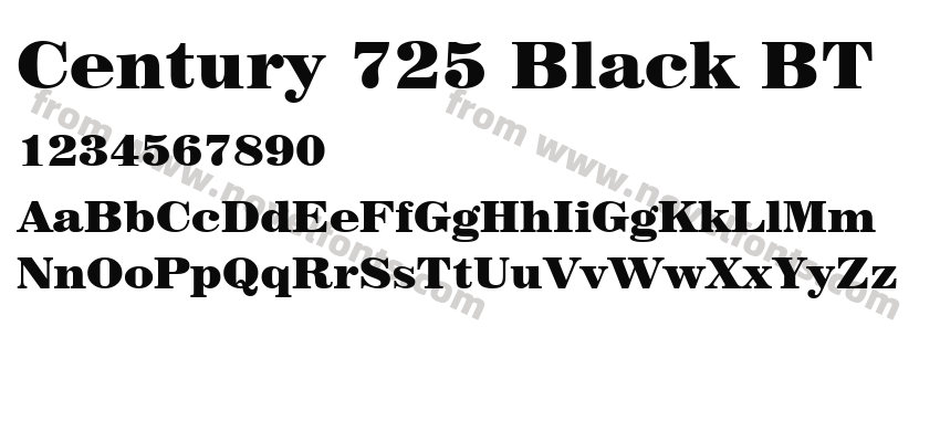 Century 725 Black BTPreview