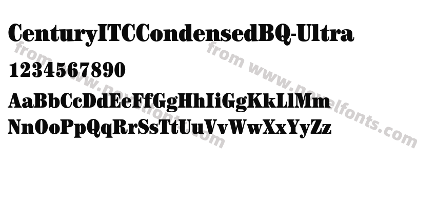 CenturyITCCondensedBQ-UltraPreview
