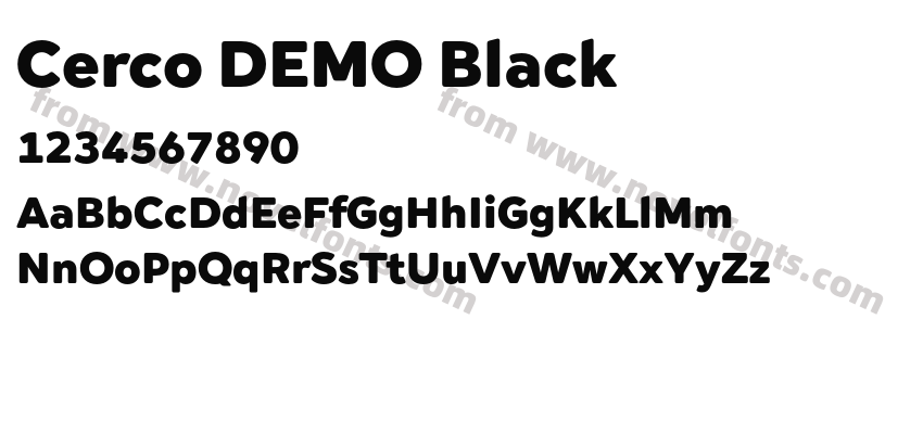 Cerco DEMO BlackPreview