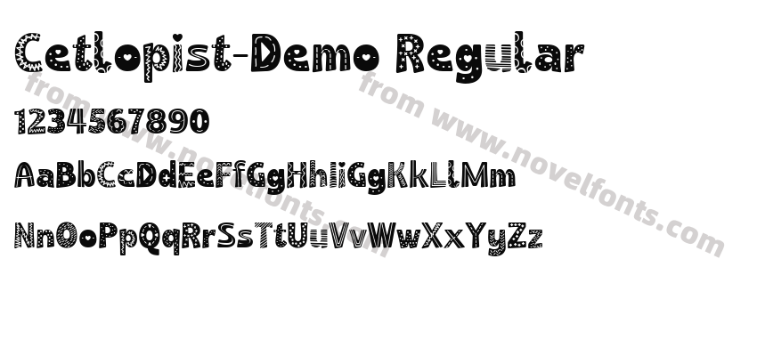 Cetlopist-Demo RegularPreview