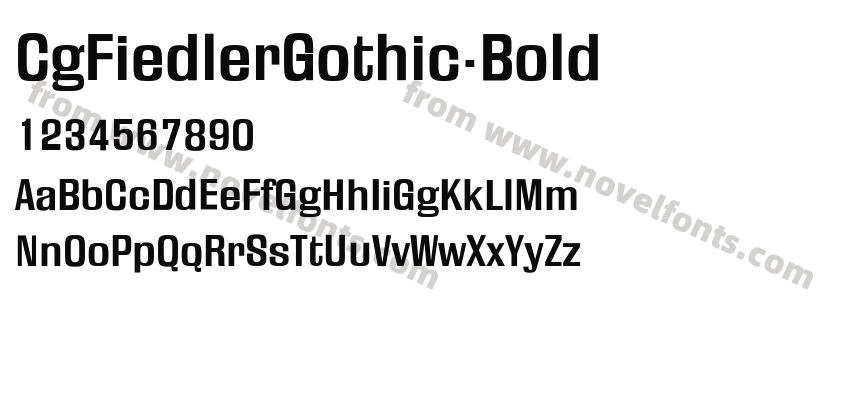 CgFiedlerGothic-BoldPreview