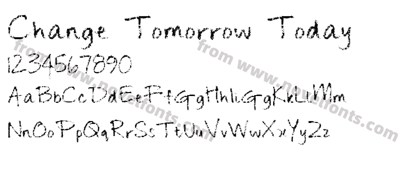 Change Tomorrow TodayPreview