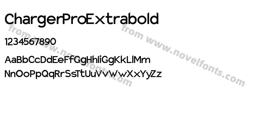 Charger Pro ExtraboldPreview