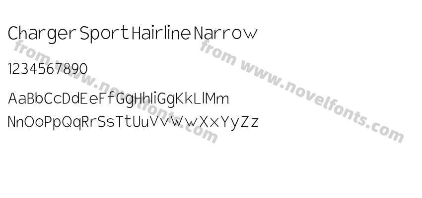 Charger Sport Hairline NarrowPreview