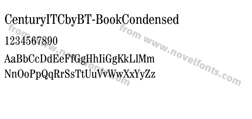 CenturyITCbyBT-BookCondensedPreview