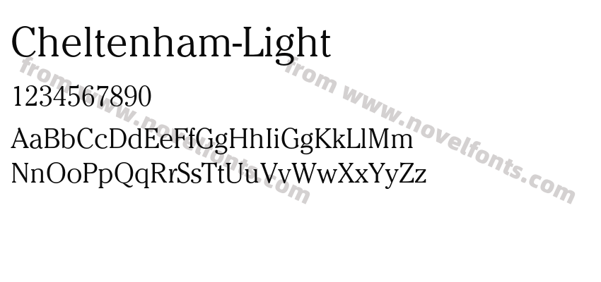 Cheltenham-LightPreview