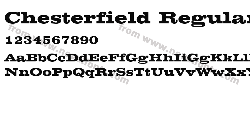 Chesterfield RegularPreview