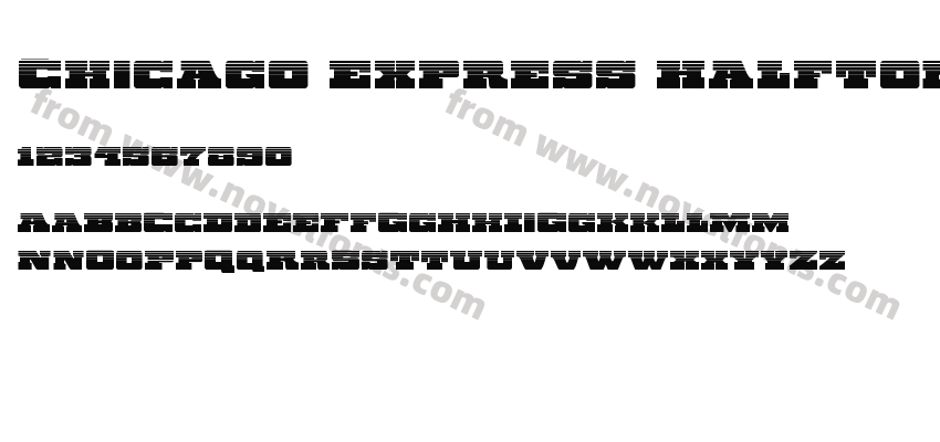 Chicago Express HalftonePreview