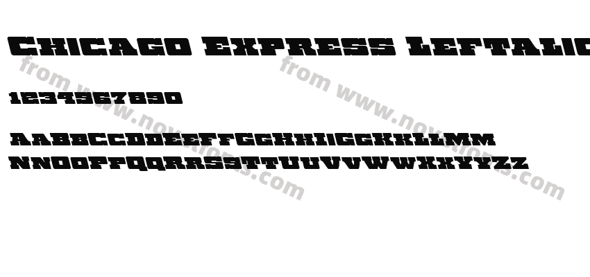 Chicago Express LeftalicPreview