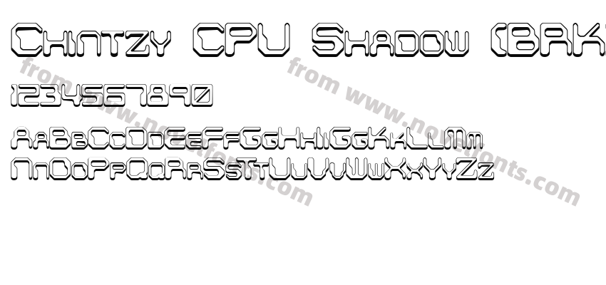 Chintzy CPU Shadow (BRK)Preview