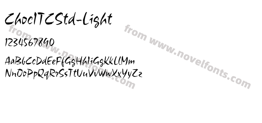 ChocITCStd-LightPreview